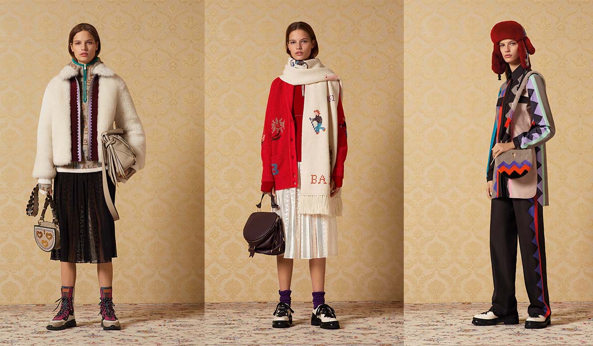 Bally AW19 Journey to Switzerland Hashtag Legend